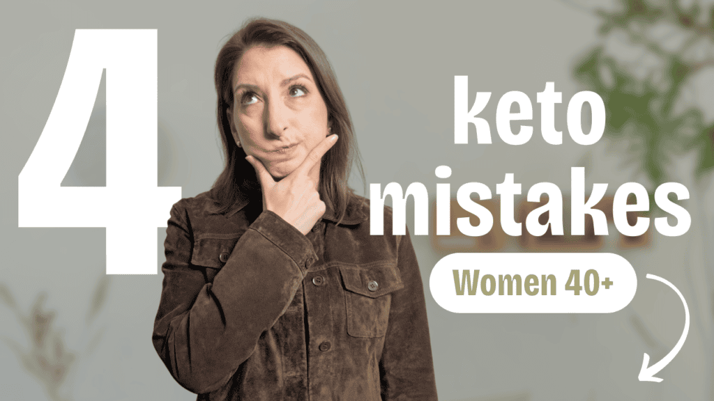 Thoughtful woman contemplating keto diet mistakes for women over 40, offering tips and insights to improve keto health and success.